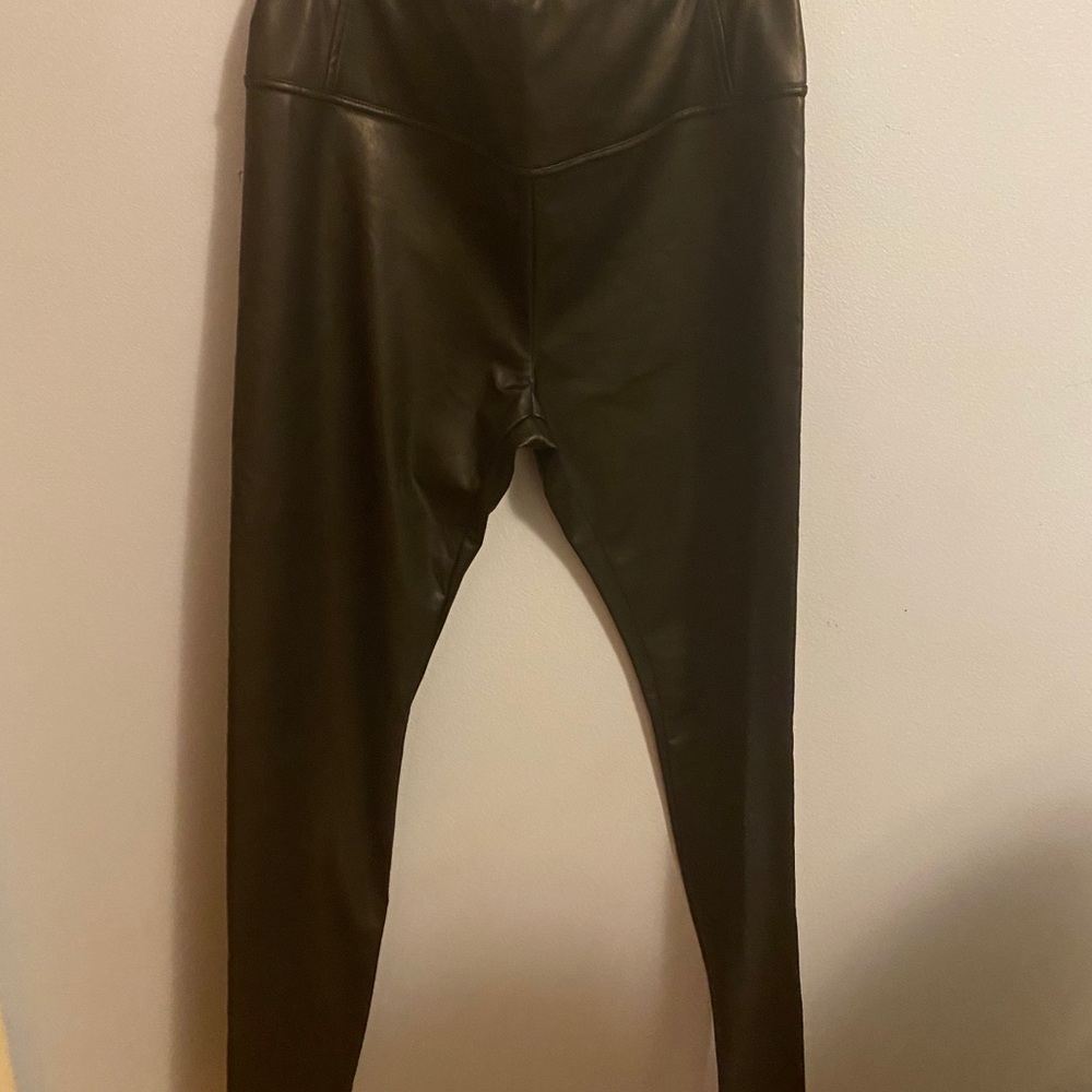 BP faux leather leggings.